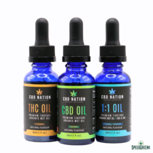 CBD Nation Organic Full Spectrum Tincture (THC, 1:1, CBD) *NEW*