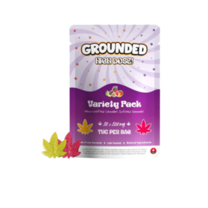 Grounded High Dose Leafs Gummies | Variety Pack (1000mg THC)